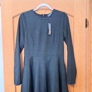 NWT Modcloth Fit and Flare Plaid Dress